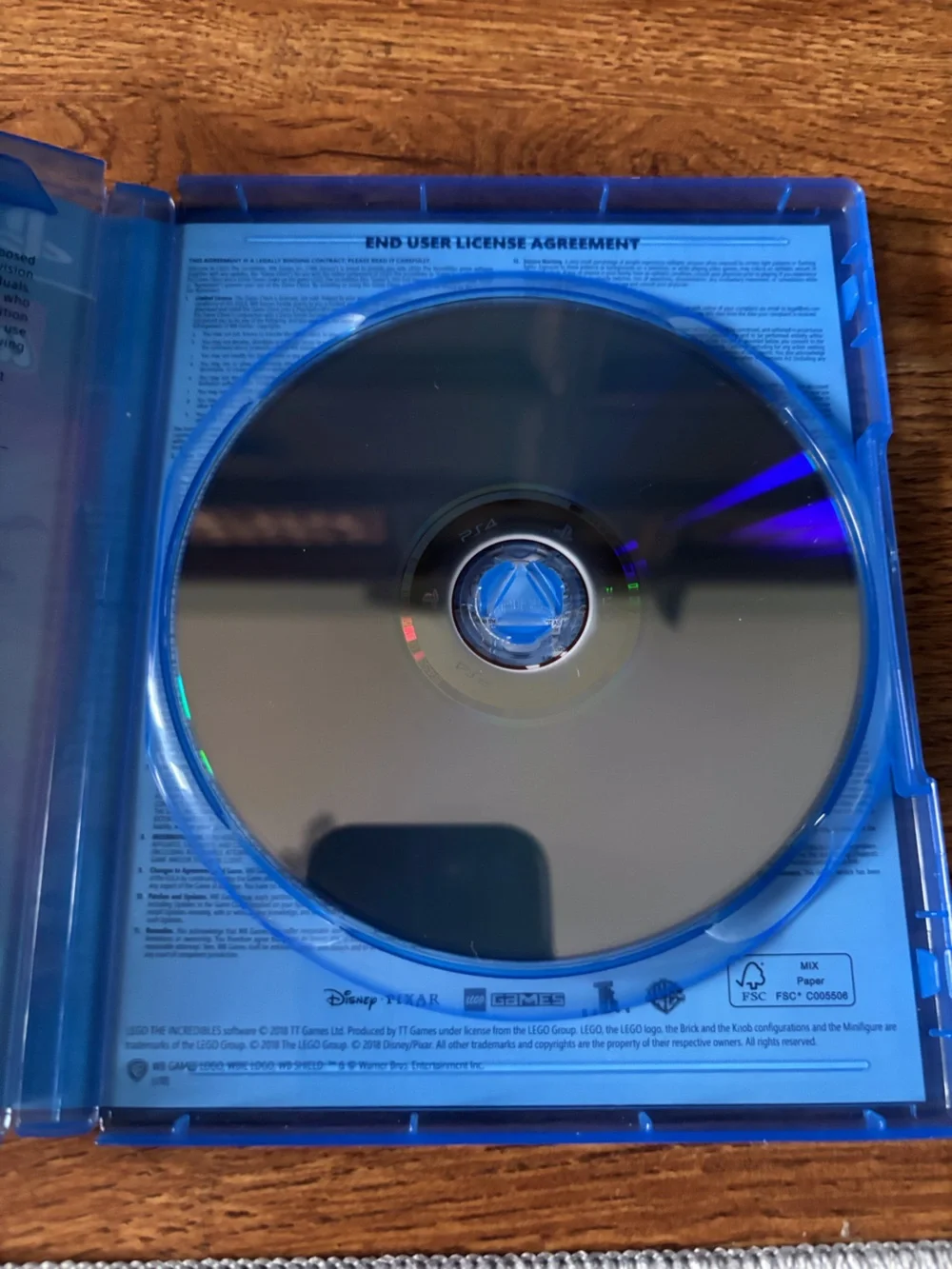 Nintendo LEGO Disney The Incredibles PS4 video game